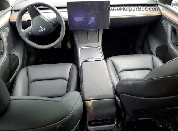 7SAYGAEE6RF191837 2024 TESLA MODEL Белый Вид панели приборов