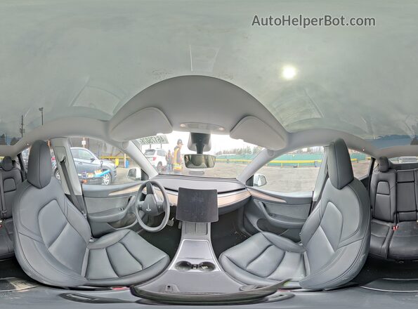 7SAYGAEE6RF191837 2024 TESLA MODEL Белый Панорамный вид салона 360°