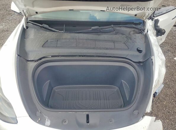 7SAYGAEE7NF521463 2022 TESLA MODEL White უკანა სალონის ხედი