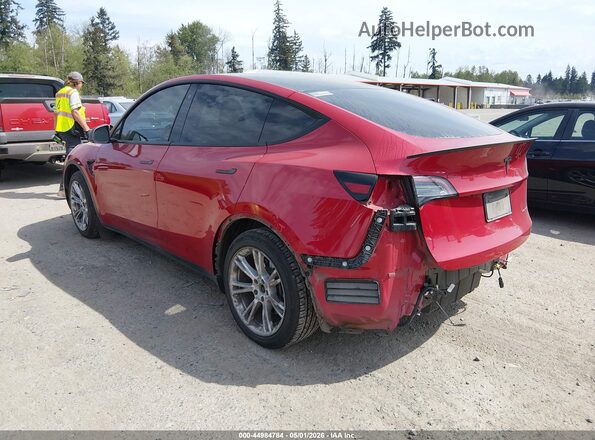 7SAYGAEE7PF709743 2023 TESLA MODEL Y Красный Задняя левая четверть