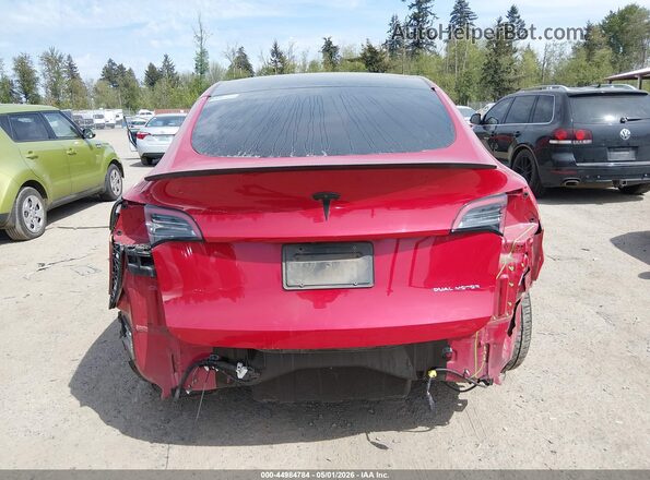 7SAYGAEE7PF709743 2023 TESLA MODEL Y Красный 