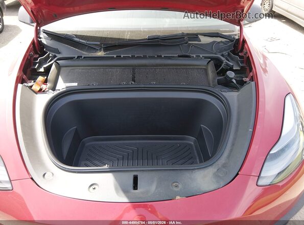 7SAYGAEE7PF709743 2023 TESLA MODEL Y Красный Вид сзади