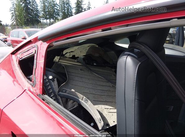 7SAYGAEE7PF709743 2023 TESLA MODEL Y Красный Вид щитка приборов