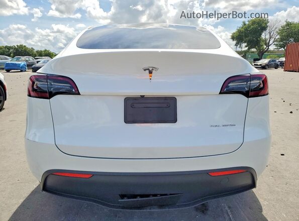 7SAYGAEE8PF669737 2023 TESLA MODEL Белый Вид сзади