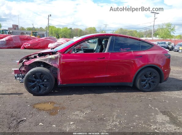 7SAYGAEE8RF184078 2024 TESLA MODEL Y Red Widok wnętrza 360 stopni