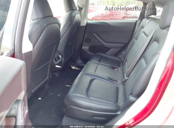 7SAYGAEE8RF184078 2024 TESLA MODEL Y Red Widok naklejki z numerem VIN