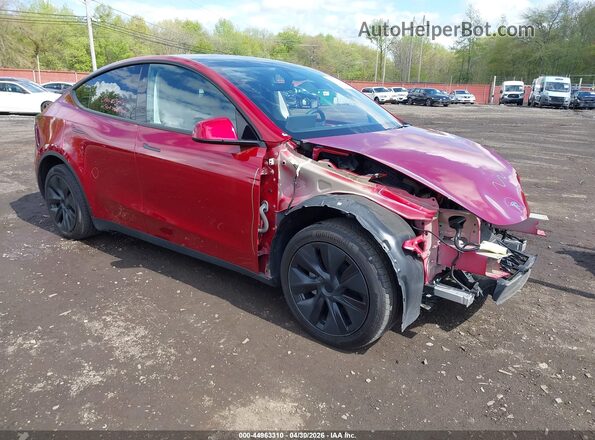 7SAYGAEE8RF184078 2024 TESLA MODEL Y Red Przód prawy