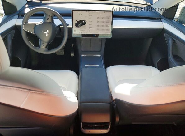 7SAYGAEE9PF847669 2023 TESLA MODEL Gray Dashboard view
