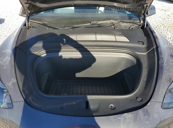 7SAYGAEE9PF847669 2023 TESLA MODEL Gray Rear interior view