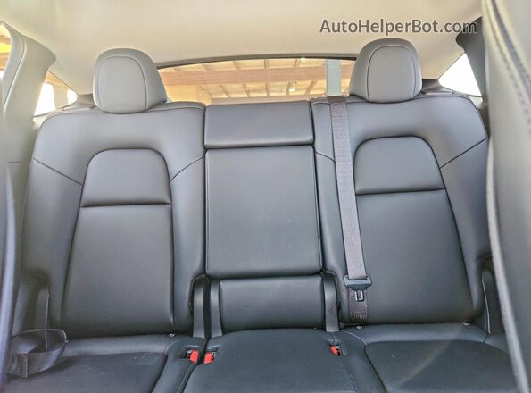 7SAYGAEEXPF598556 2023 TESLA MODEL Белый Вид задних сидений