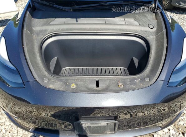 7SAYGAEEXRF077047 2024 TESLA MODEL Gray Շարժիչի բաժամունքի տեսք