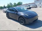2024 Tesla Model Y Long Range Single Motor Rear-wheel Drive/rwd Gray vin: 7SAYGDED0RF155456