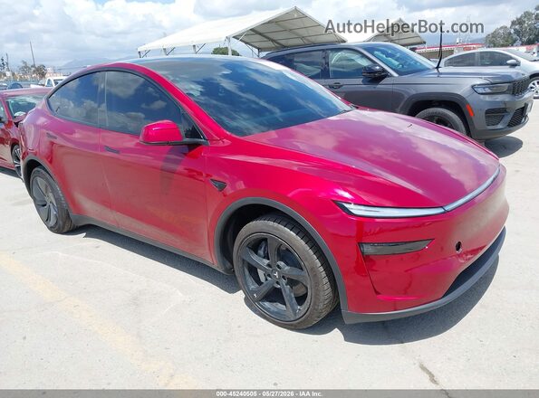 7SAYGDED0TF426491 2026 TESLA MODEL Y Red Przód prawy