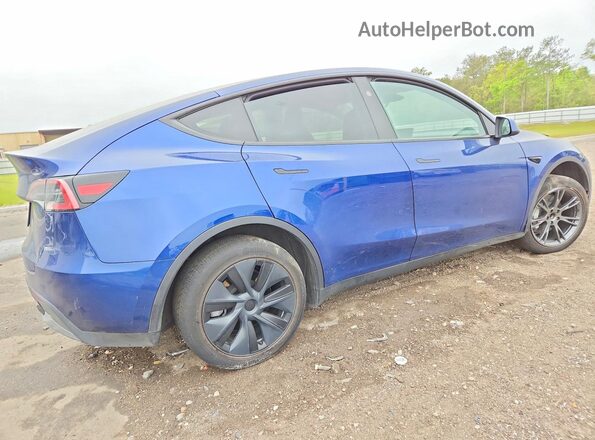 7SAYGDED1RA333405 2024 TESLA MODEL Blue Rear right