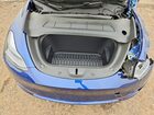 2024 Tesla Model Y Blue vin: 7SAYGDED1RA333405