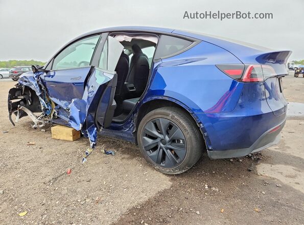 7SAYGDED1RA333405 2024 TESLA MODEL Blue Rear left