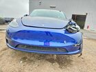 2024 Tesla Model Y Blue vin: 7SAYGDED1RA333405