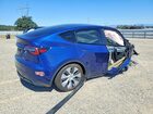 2023 Tesla Model Y Blue vin: 7SAYGDED2PF966690