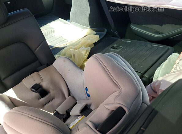 7SAYGDED2PF966690 2023 TESLA MODEL Blue Rear seats view