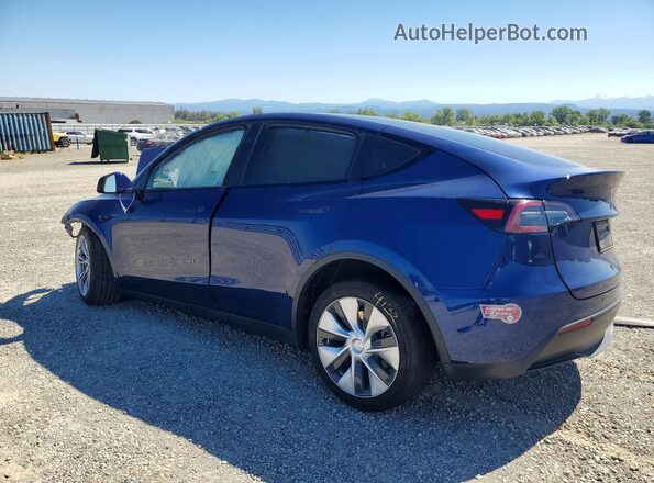 7SAYGDED2PF966690 2023 TESLA MODEL Blue Rear left