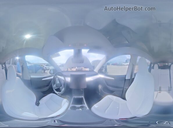 7SAYGDED2RA334658 2024 TESLA MODEL Gray 360 interior view