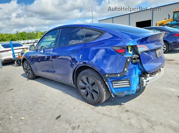 7SAYGDED2RF155667 2024 TESLA MODEL Blue Rear left