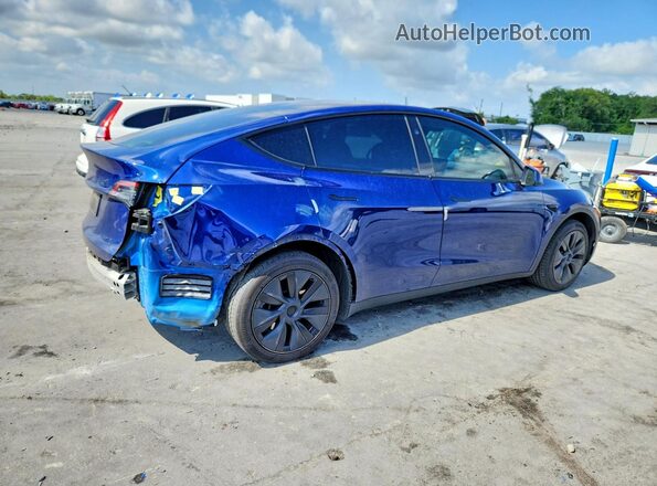 7SAYGDED2RF155667 2024 TESLA MODEL Blue Rear right