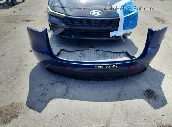 7SAYGDED2RF155667 2024 TESLA MODEL Blue Engine compartment view