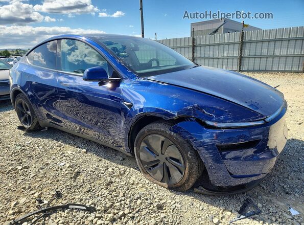 7SAYGDED2TF432387 2026 TESLA MODEL Blue Առջևի աջ