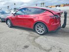 2024 Tesla Model Y Red vin: 7SAYGDED3RF006121