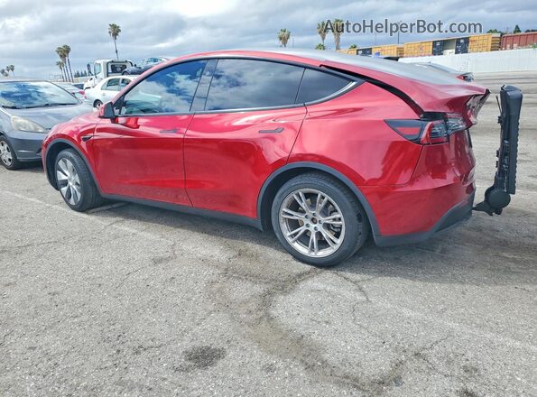 7SAYGDED3RF006121 2024 TESLA MODEL Red Rear left