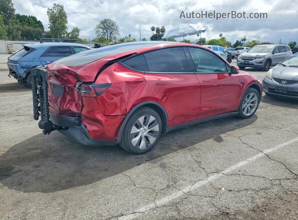 7SAYGDED3RF006121 2024 TESLA MODEL Red Rear right
