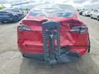 2024 Tesla Model Y Red vin: 7SAYGDED3RF006121