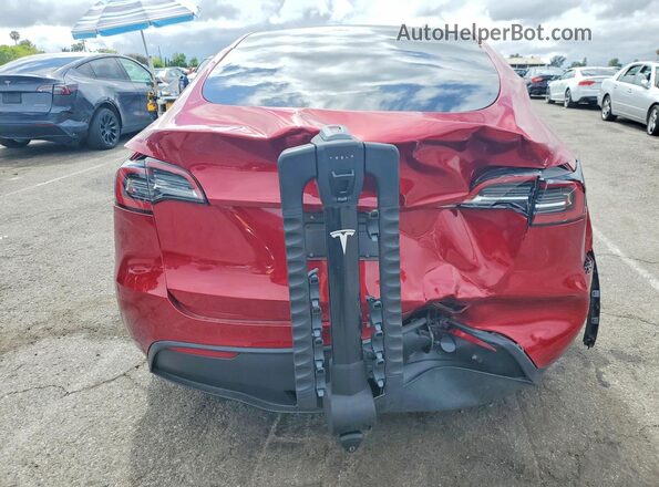 7SAYGDED3RF006121 2024 TESLA MODEL Red Rear view