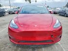 2024 Tesla Model Y Red vin: 7SAYGDED3RF006121