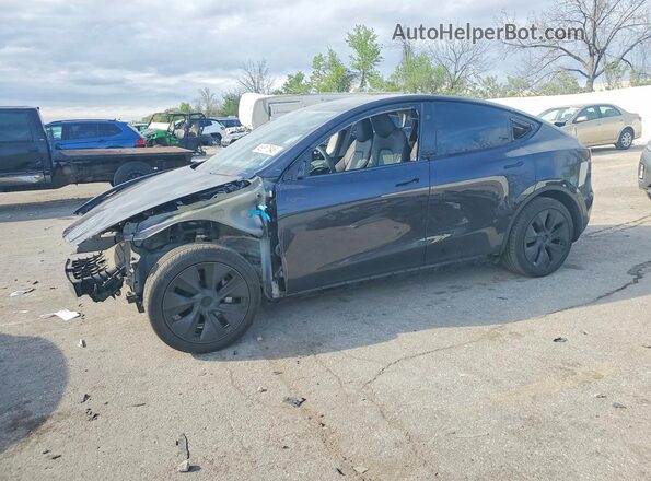 7SAYGDED4RF154410 2024 TESLA MODEL Gray Передня ліва чверть
