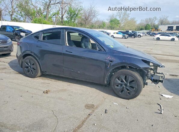 7SAYGDED4RF154410 2024 TESLA MODEL Gray Передня права чверть