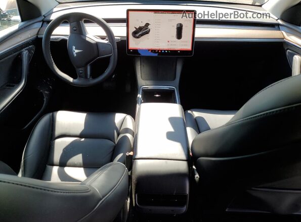 7SAYGDED4RF162023 2024 TESLA MODEL Угольный Вид панели приборов