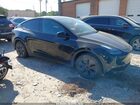 2025 Tesla Model Y Long Range Dual Motor Rear-wheel Drive Gray vin: 7SAYGDED4SA377551