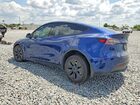 2025 Tesla Model Y Blue vin: 7SAYGDED4SF249216