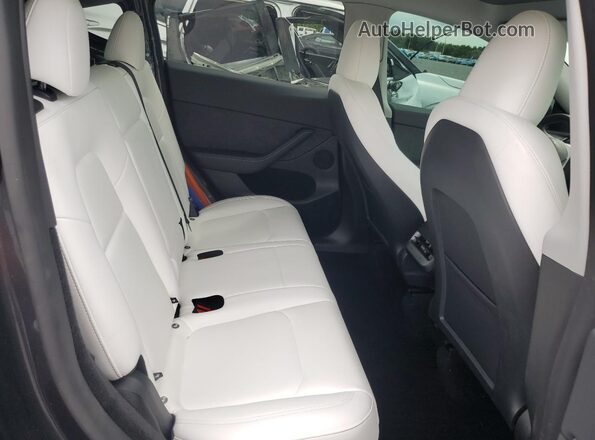 7SAYGDED5SA379213 2025 TESLA MODEL Серый Вид задних сидений