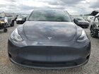 2025 Tesla Model Y Серый vin: 7SAYGDED5SA379213