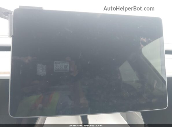 7SAYGDED6RA304238 2024 TESLA MODEL Y Gray სალონის 360-გრადუსიანი ხედი