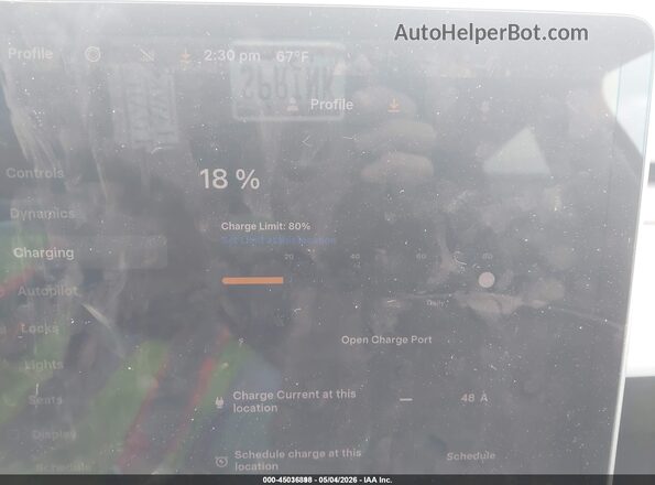 7SAYGDED6RA304238 2024 TESLA MODEL Y Gray 