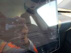 2024 Tesla Model Y White vin: 7SAYGDED6RA334582