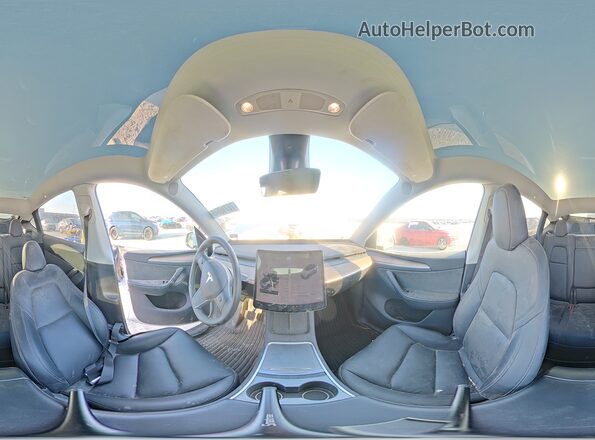 7SAYGDED6RA334582 2024 TESLA MODEL White Vista de la etiqueta del VIN