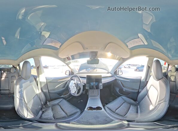 7SAYGDED7RF026811 2024 TESLA MODEL Угольный Панорамный вид салона 360°