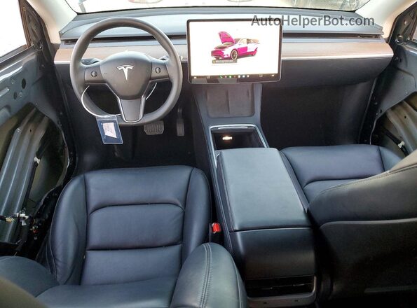 7SAYGDED7RF113298 2024 TESLA MODEL Silver Vista del salpicadero