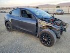 2024 Tesla Model Y Silver vin: 7SAYGDED7RF113298