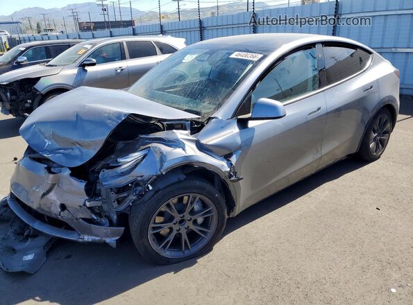 7SAYGDED7RF211585 2024 TESLA MODEL Серый Передняя левая четверть